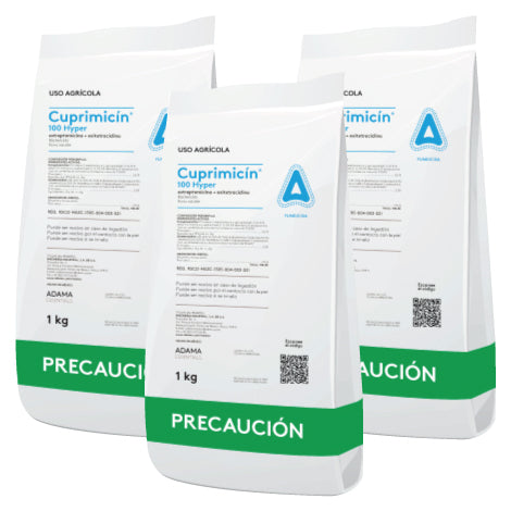 Cuprimicín 100 Hyper Adama caja de 14 x 1 kg Fungicida