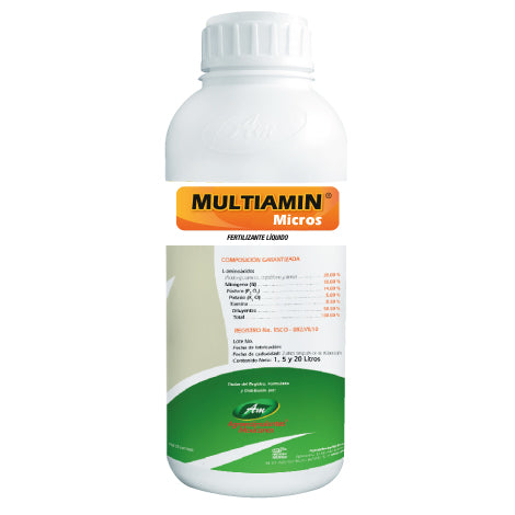 Multiamin Micros Agroestime 1 Litro Fertilizante