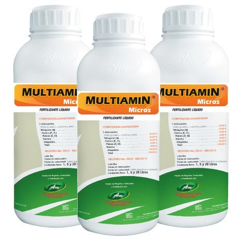 Multiamin Micros Agroestime caja de 12 x 1 Litro Fertilizante
