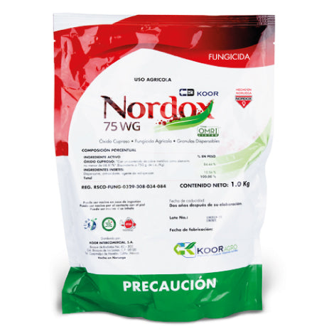 Nordox 75 WG KOOR 1 kg Fungicida