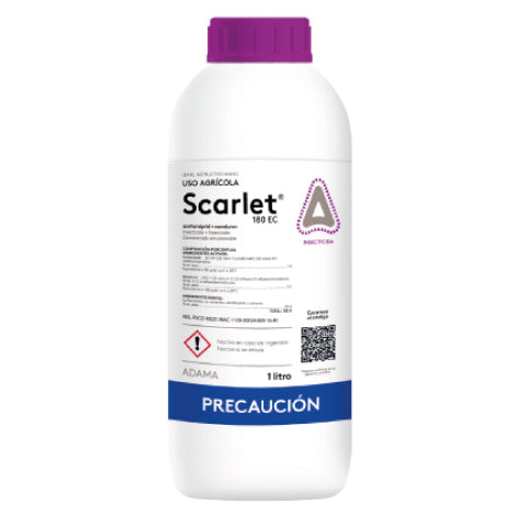 Scarlet 180 EC Adama 1 Litro Insecticida